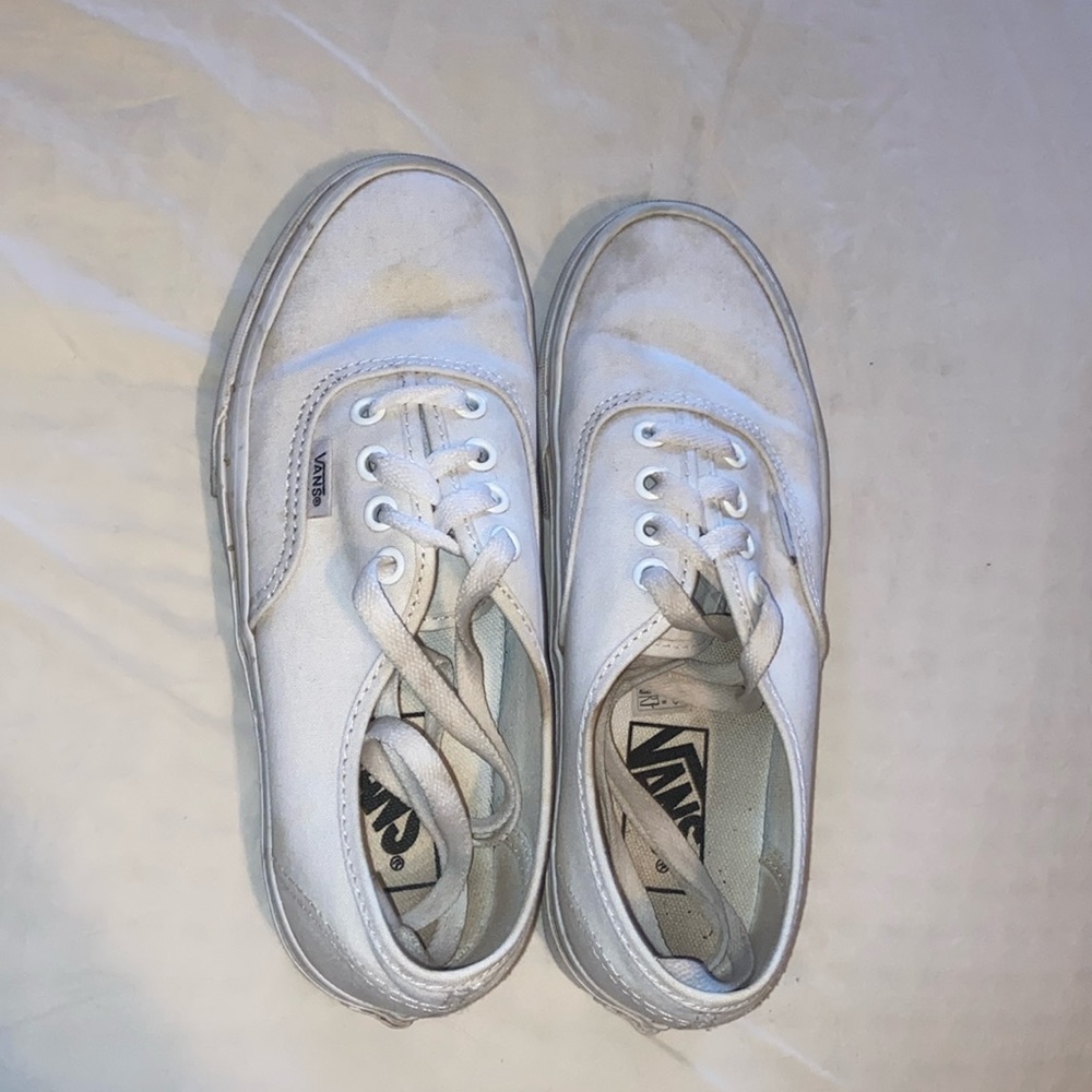 Vans Authentic Shoe, Lace-Up, White